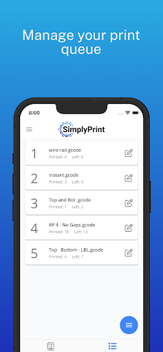 SimplyPrint - 3D printing ekran görüntüsü