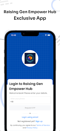 Raising Gen Empower Hub ekran görüntüsü