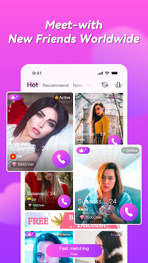 Honeycam Pro-Live Video Chat ekran görüntüsü