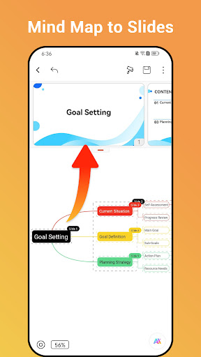 Nice Slides: Mindmap to PPT,AI ekran görüntüsü