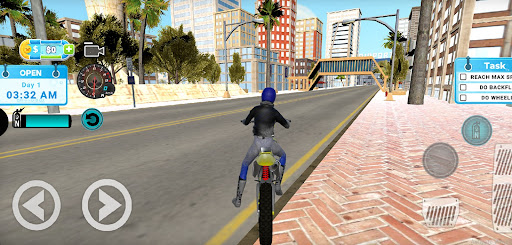 Moto Bike 3D: Wheelie Stunt ekran görüntüsü