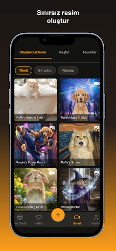 WigglePet AI Video & Fotoğraf ekran görüntüsü