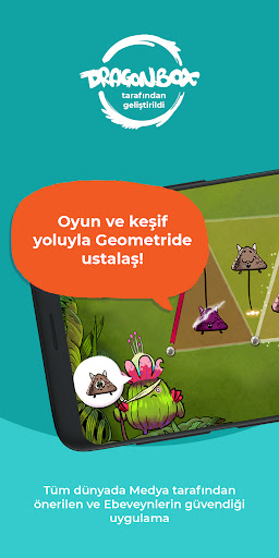 DragonBox'tan Kahoot! Geometri ekran görüntüsü