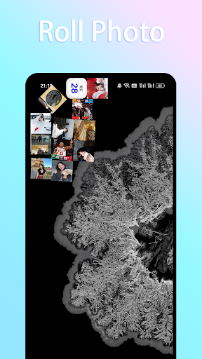 Rolling Icons Live Wallpaper ekran görüntüsü