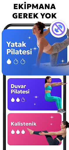 Evde Pilates Egzersizleri ekran görüntüsü