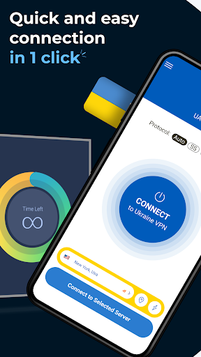 VPN Ukraine - Get Ukrainian IP ekran görüntüsü