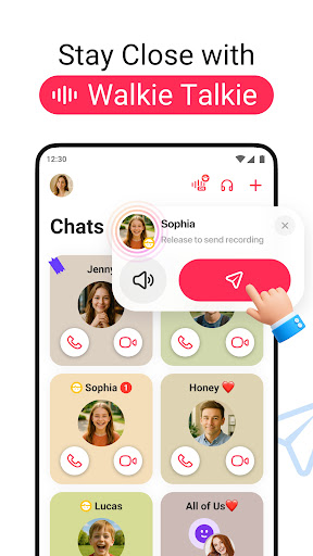 JusTalk Family Messenger ekran görüntüsü