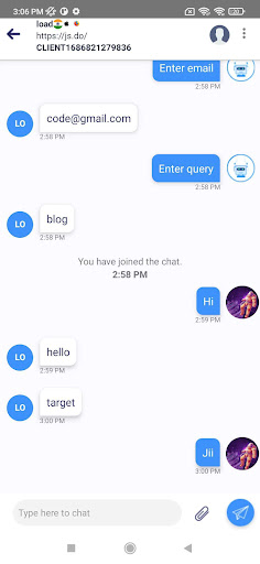 Appy Pie LiveChat ekran görüntüsü