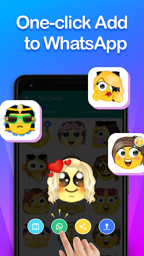 Emoji Maker- Personal Animated ekran görüntüsü