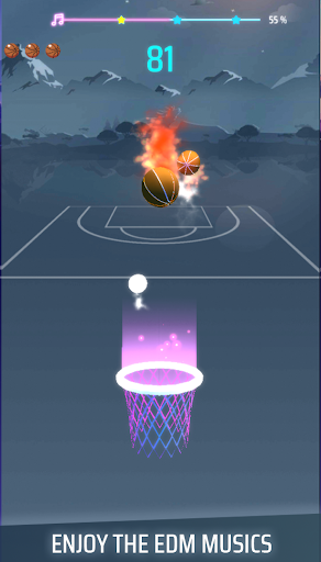 Beat Basketball: EDM Slam Dunk ekran görüntüsü