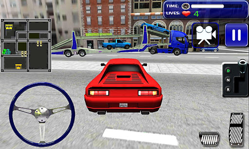 Car Transporter Parking 3D ekran görüntüsü