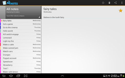 Fliq Notes Notepad ekran görüntüsü