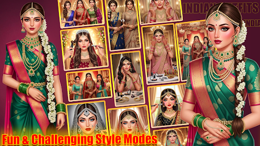Indian Wedding Doll Dress Up ekran görüntüsü
