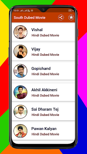 South Movies Hindi Dubbed app ekran görüntüsü