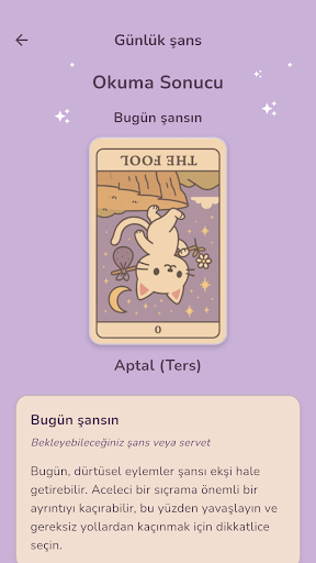 Tarot Meow - Kedi Tarot Falı ekran görüntüsü