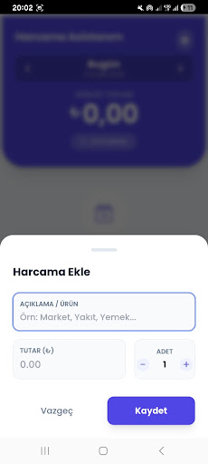Harcama Asistanım ekran görüntüsü