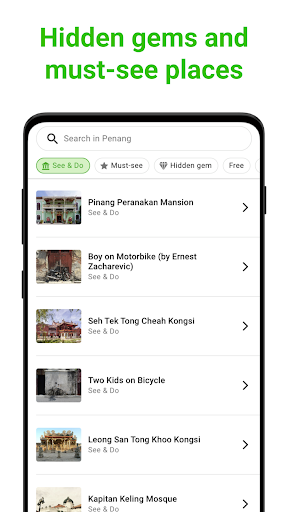 Penang Tour Guide:SmartGuide ekran görüntüsü