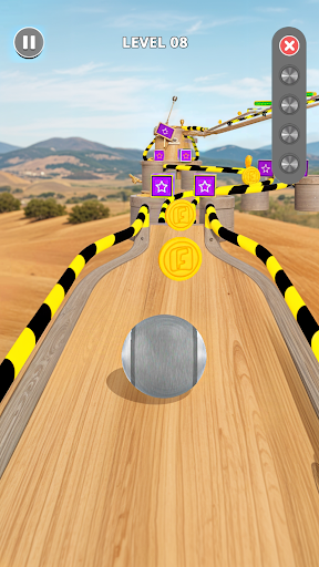Sky Rolling Ball Run 3D ekran görüntüsü