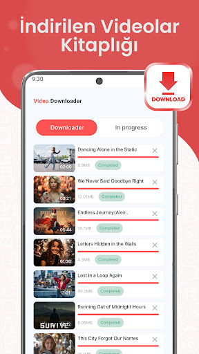 Tüm Video İndirici HD ekran görüntüsü