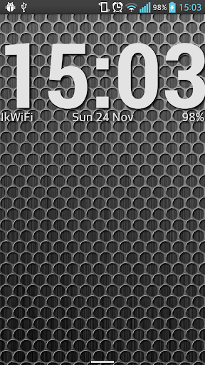 Simple Clock Live Wallpaper ekran görüntüsü