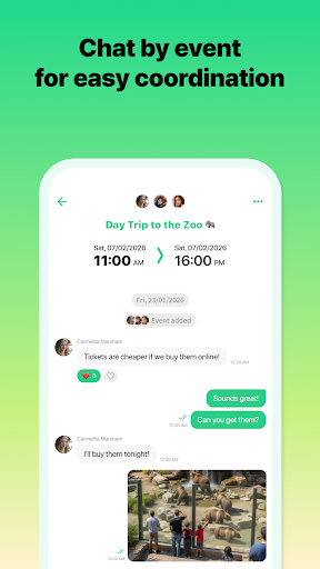 TimeTree - Shared Calendar ekran görüntüsü