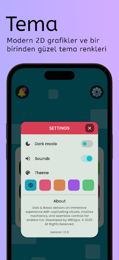 Dots and Boxes ekran görüntüsü