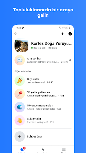 Messenger ekran görüntüsü