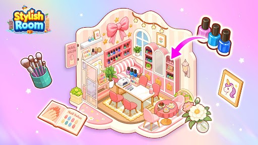 Stylish Room: Ev Yapma Oyunu ekran görüntüsü