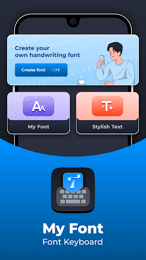 My Font - Font Keyboard ekran görüntüsü