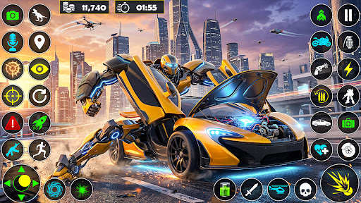 Robot Game: Transform & Combat ekran görüntüsü