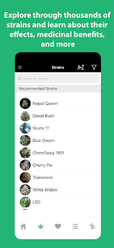WeedPro: Cannabis Strain Guide ekran görüntüsü