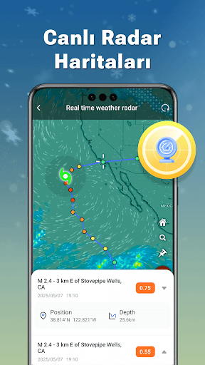 WeatherSight - Tahmin etmek ekran görüntüsü