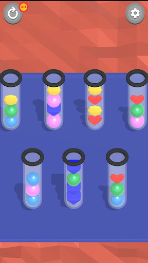 Color Ball Sort Hoop Sort Game ekran görüntüsü