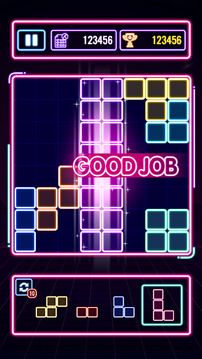 Block Neon Master: Puzzle Game ekran görüntüsü