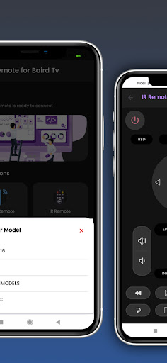 Remote for Baird tv ekran görüntüsü
