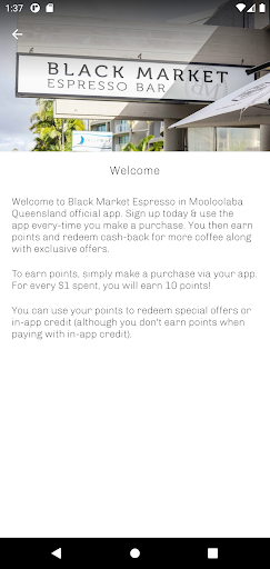 Black Market Espresso Bar ekran görüntüsü
