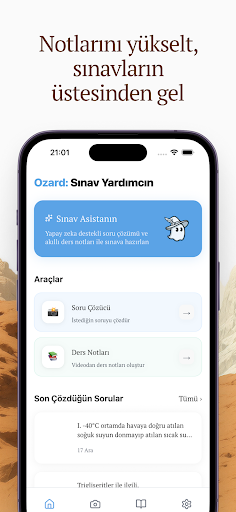 Ozard / Sınav Asistanın ekran görüntüsü