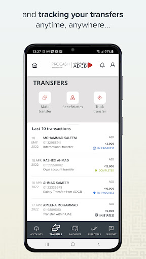 ADCB Procash Mobile ekran görüntüsü