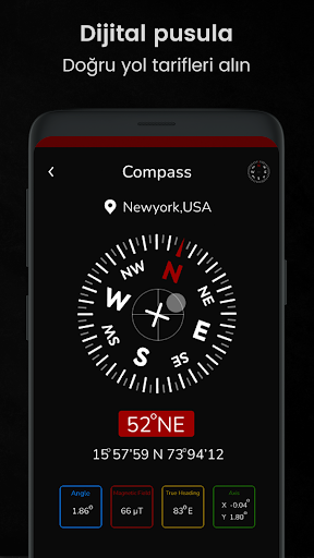 Dijital Pusula : Smart Compass ekran görüntüsü