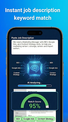 HireMe: ATS Resume & CV Maker ekran görüntüsü
