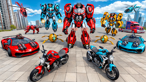 Wolf Robot Transform Car Games ekran görüntüsü