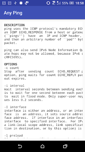 Any Ping ekran görüntüsü