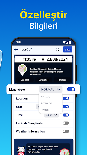GPS Harita Kamera Uygulaması ekran görüntüsü