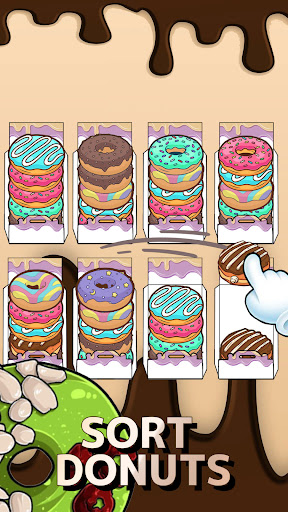 Donut Sort Jam! ekran görüntüsü