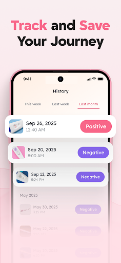 Pregnancy Test app: Test Check ekran görüntüsü