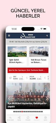 Aras Gazetesi ekran görüntüsü