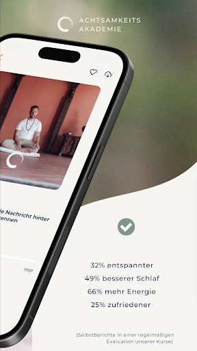 Achtsamkeitsakademie ekran görüntüsü