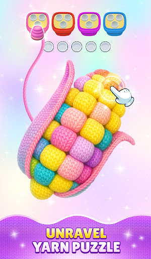 Yarn Sort 3D: Jam Puzzle ekran görüntüsü