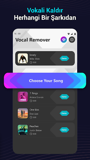 Vokal Giderici: Karaoke Yapıcı ekran görüntüsü