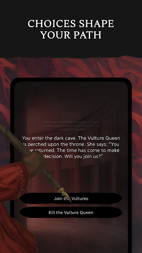 Eldrum: Red Tide - Text RPG ekran görüntüsü